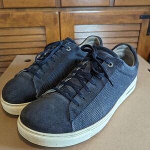 Birkenstock Bend Low canvas and suede sneakers